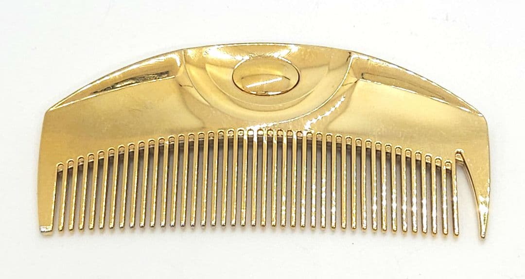 極美品　LOVECHROME　ラブクロム　ヘアコーム　K24GP ツキ ゴールド