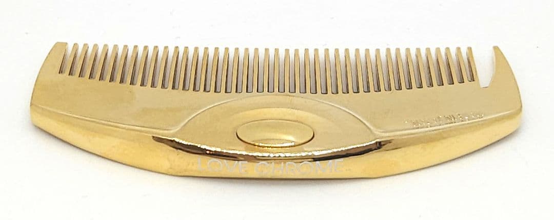 極美品　LOVECHROME　ラブクロム　ヘアコーム　K24GP ツキ ゴールド