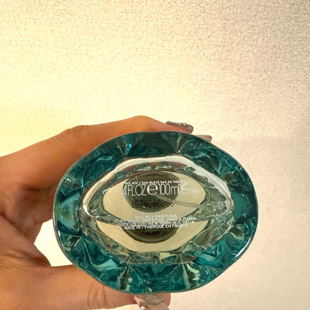 miu miu ロー ブルー オードパルファム　100ml