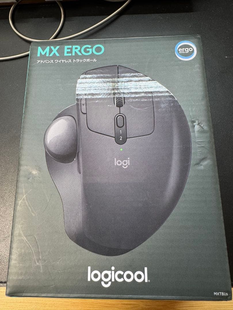 logicool MX ERGO トラックボール本体