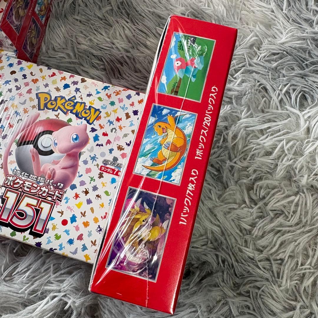 新品未開封　シュリンク付き　ポケモンカード　151 BOX 5箱