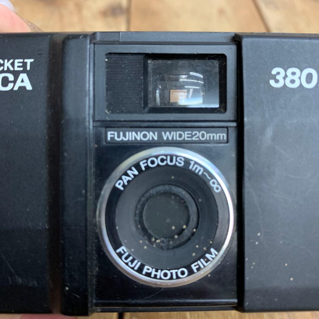 3F 【希少】富士フイルム ヴィンテージポケットカメラ ポケットフジカ 380