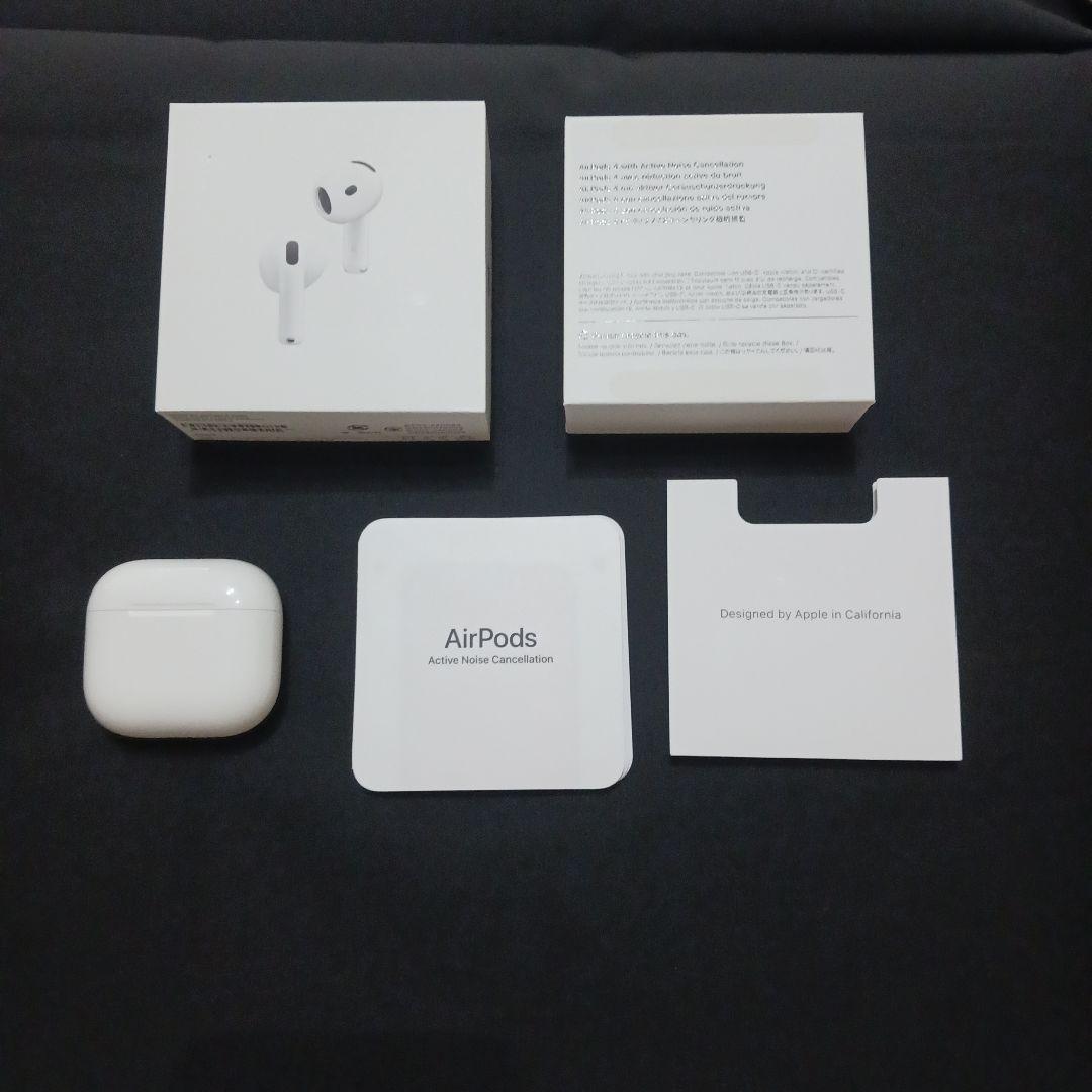 AirPods4　ANC搭載　充電ケース、空箱のみ