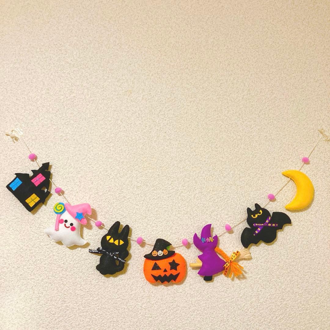 ままん　ハロウィンリース　ハロウィンガーランド おまとめ3点