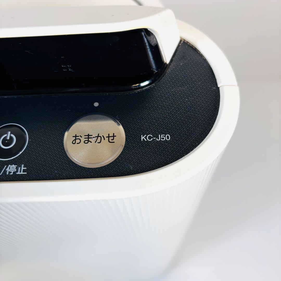 2019年製　SHARP KC-J50 空気清浄機 ホワイト