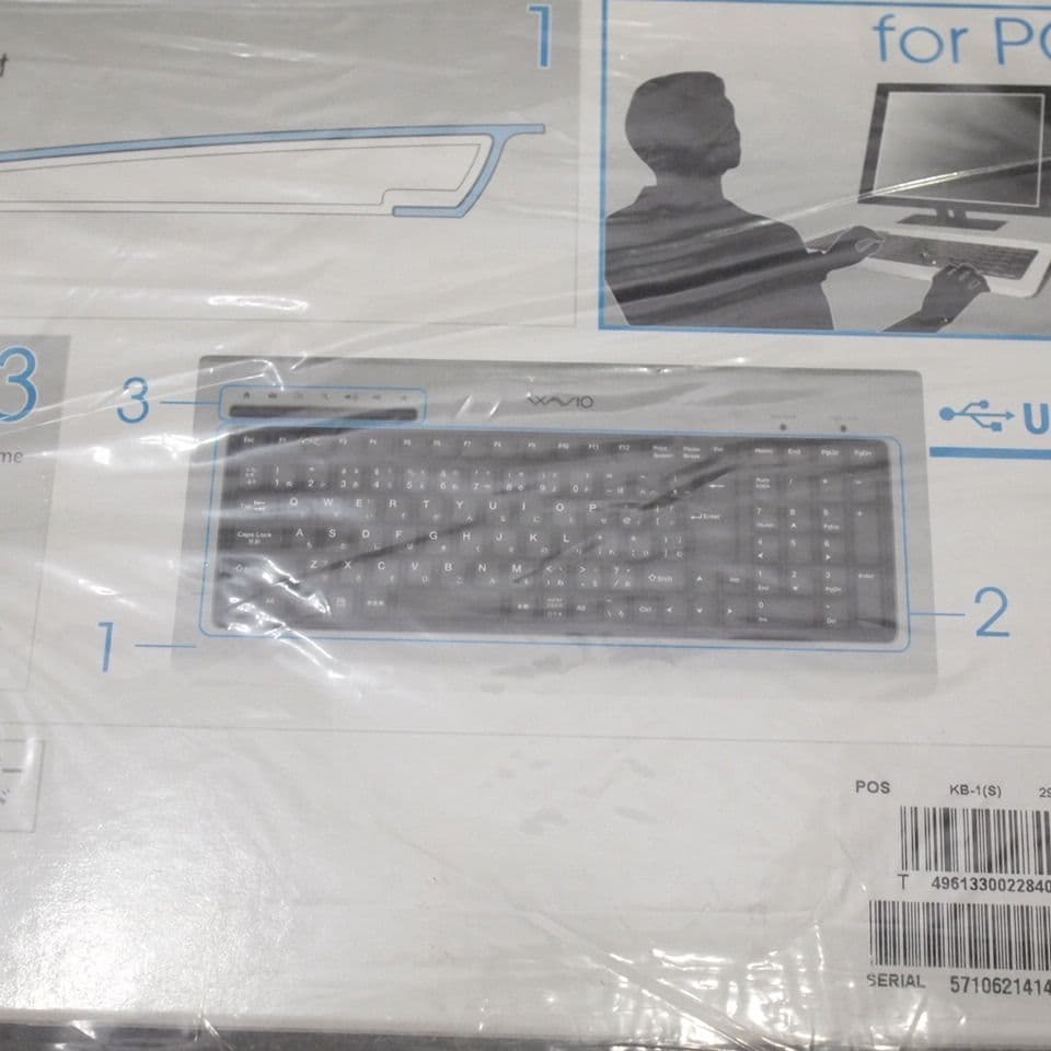 ONKYO WAVIO USB キーボード KB-1(S)シルバー 新品未開封品