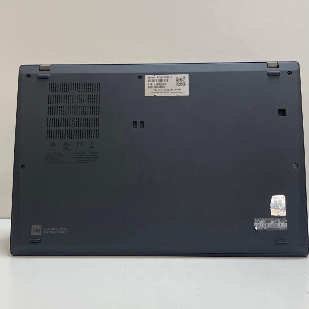 Windowsノート本体 #306 ThinkPad T14s i7-1185G7 16GB SSD1TB