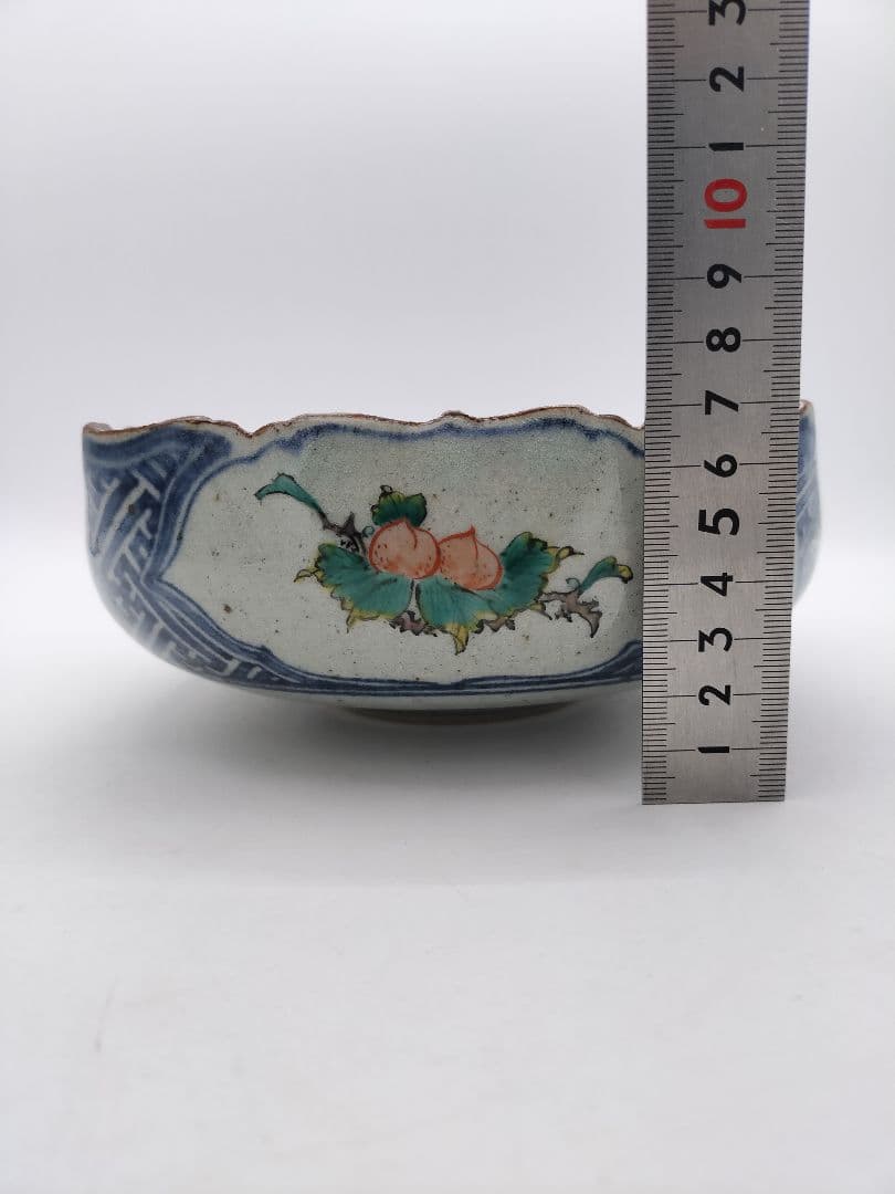 c656 菓子器 渋草焼 渋草柳三 木箱 茶道具 古物