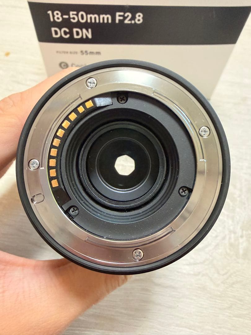 SIGMA 18-50mm F2.8 DC DN レンズ X mount