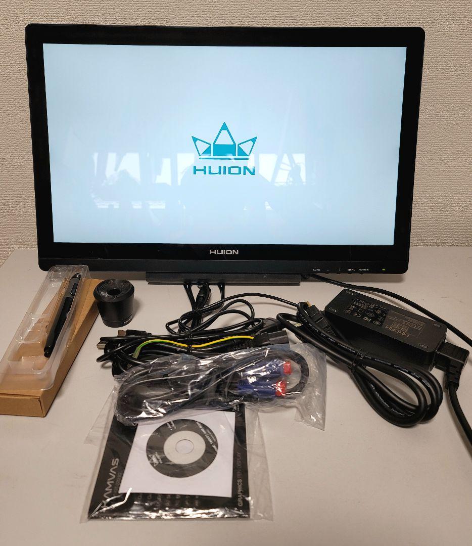 美品　HUION Kamvas GT-191 19.5型液晶ペンタブレット
