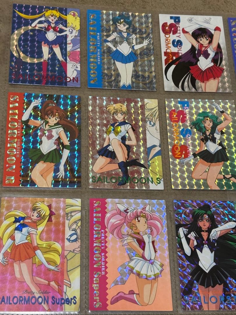 【フルコンプ】美少女戦士セーラームーン5周年 Memoriesカードダス全セット