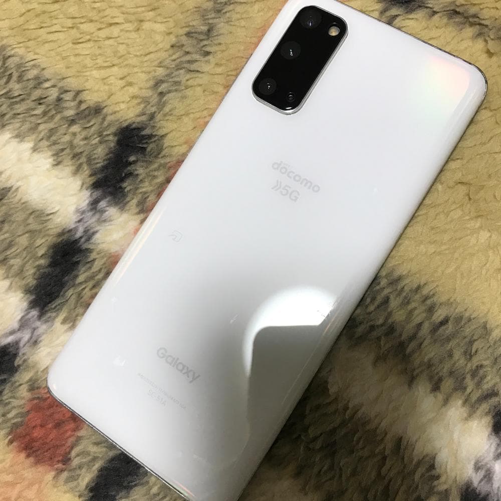 Galaxy S20 5G SIMフリー◆保護フィルム貼付済◆判定○◆電池良好◆