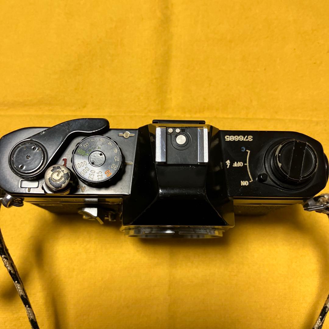 完動品キャノンFTB-QLブラックボディ+ズームレンズFD28-85mmセット