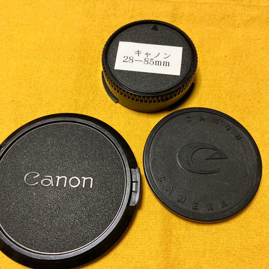 完動品キャノンFTB-QLブラックボディ+ズームレンズFD28-85mmセット