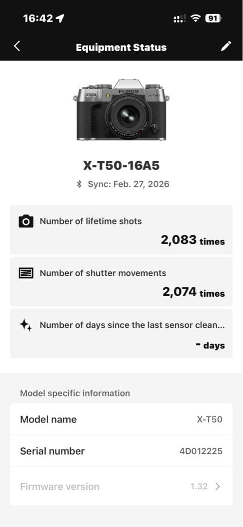 【長期保証付28年1月】美品FUJI FILM X-T50 シルバー