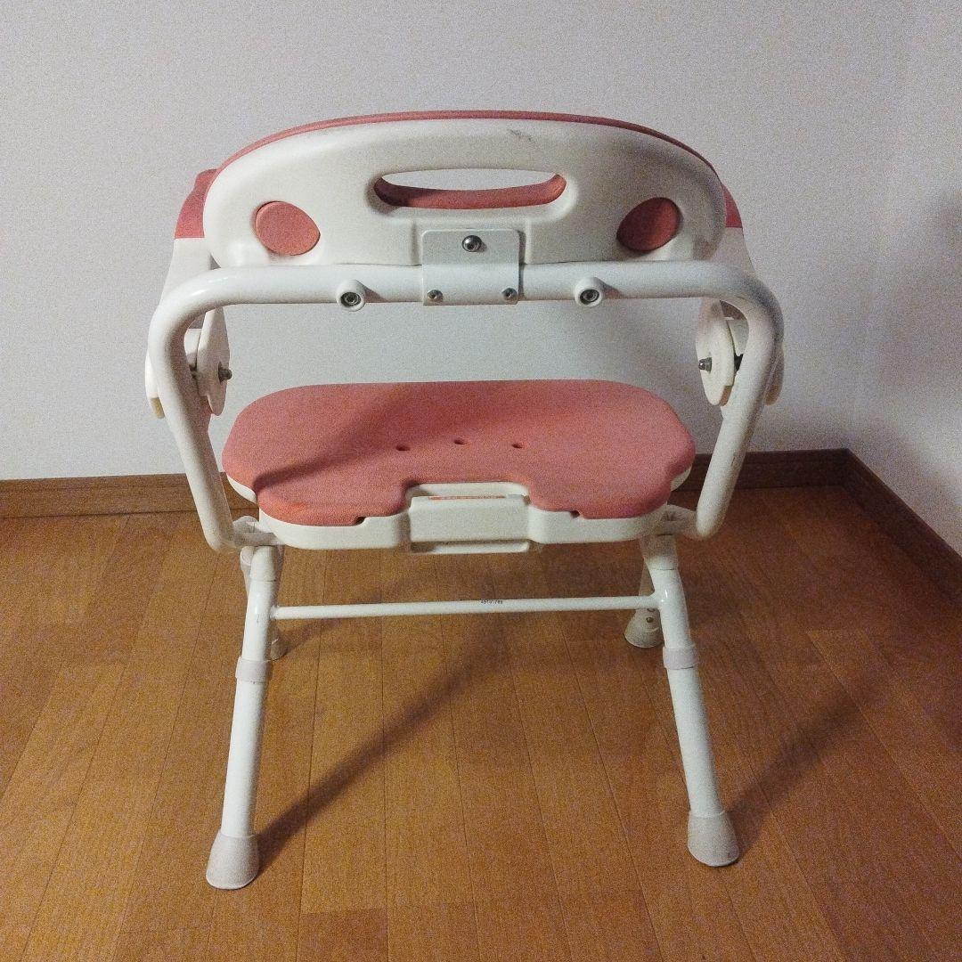 アロン化成 安寿 折りたたみシャワーベンチ FSフィット レッド