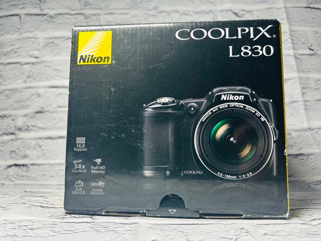 元箱付き Nikon ニコン COOLPIX L830 デジタル