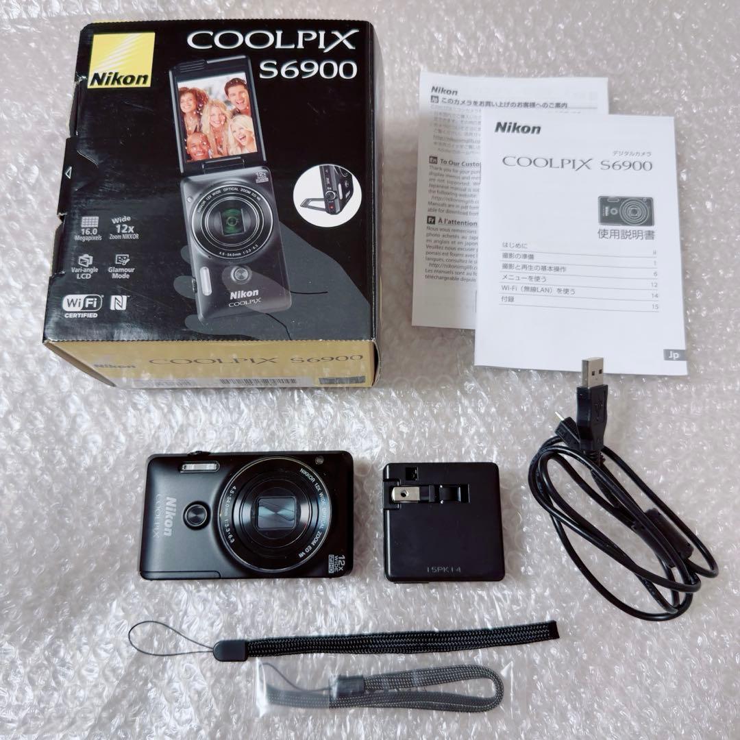 Nikon COOLPIX S6900 自撮り