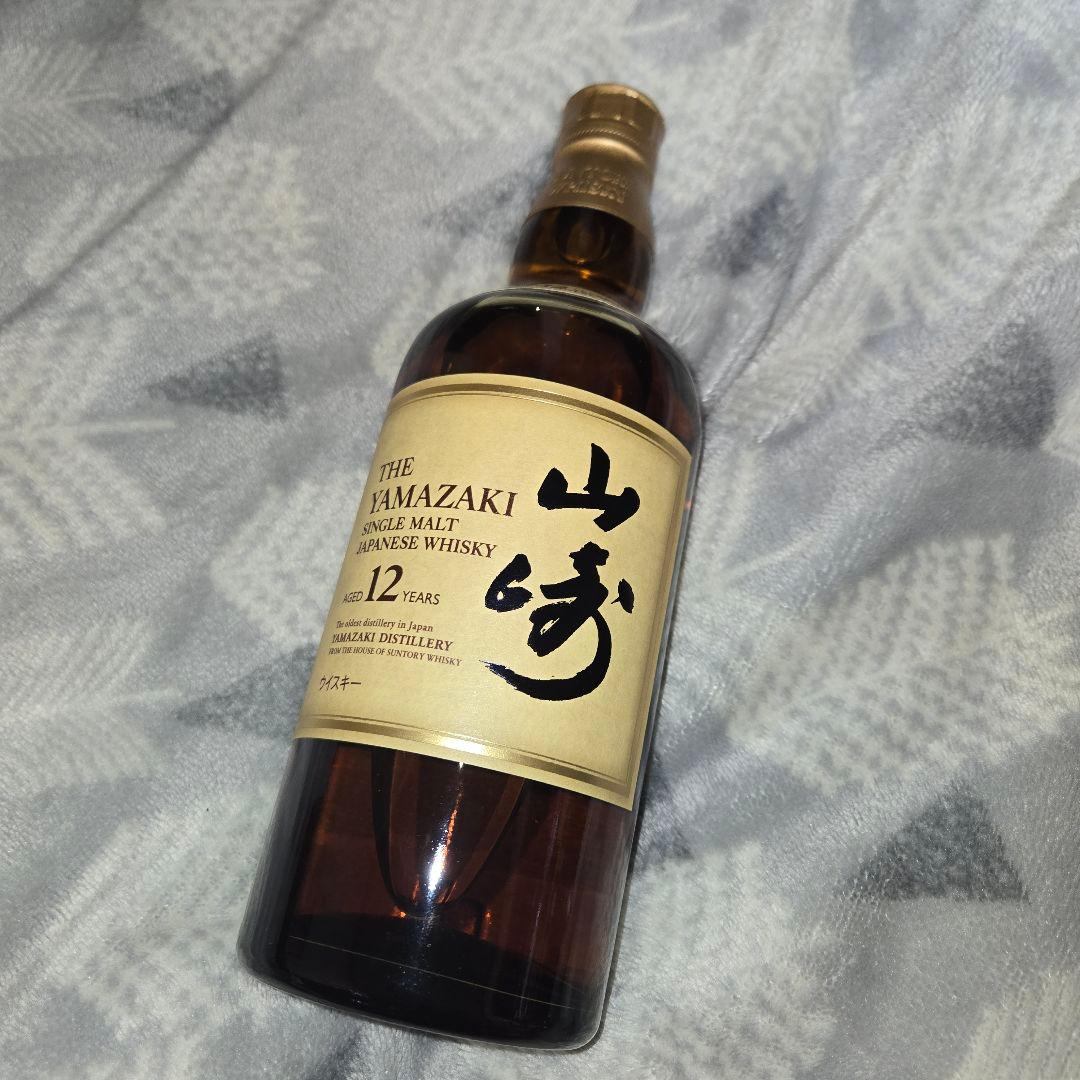 新品未開栓　箱入り　山崎 12年 シングルモルトウイスキー 700ml