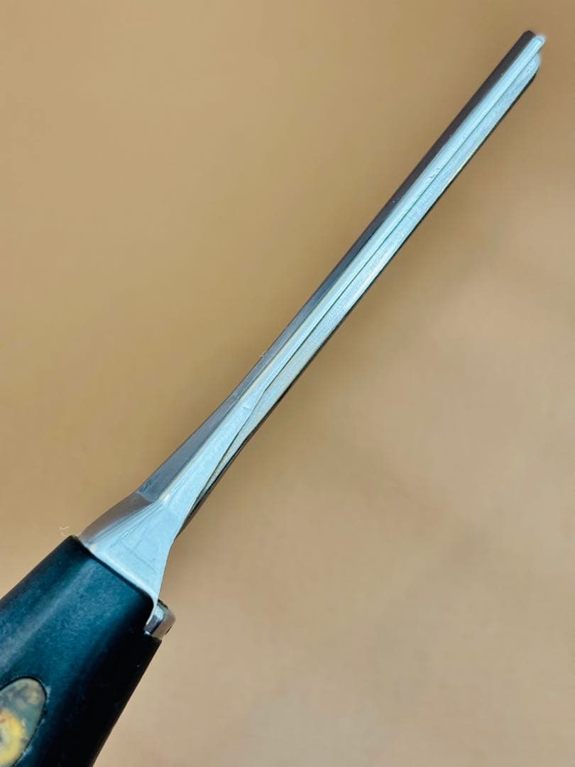 美品LENZ 【α-3】レンツアイロン 5角3㎜アイロン　理容アイロン