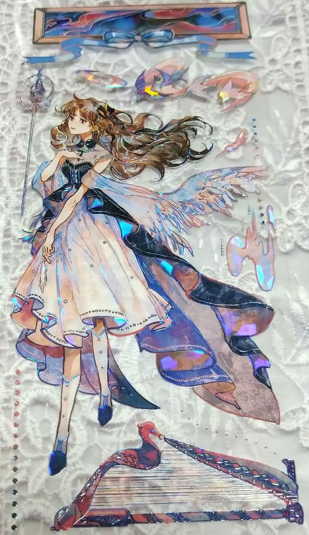 ✩再販✩J575＃卡特琳娜(贝壳光)切り売り海外人物マステ女の子