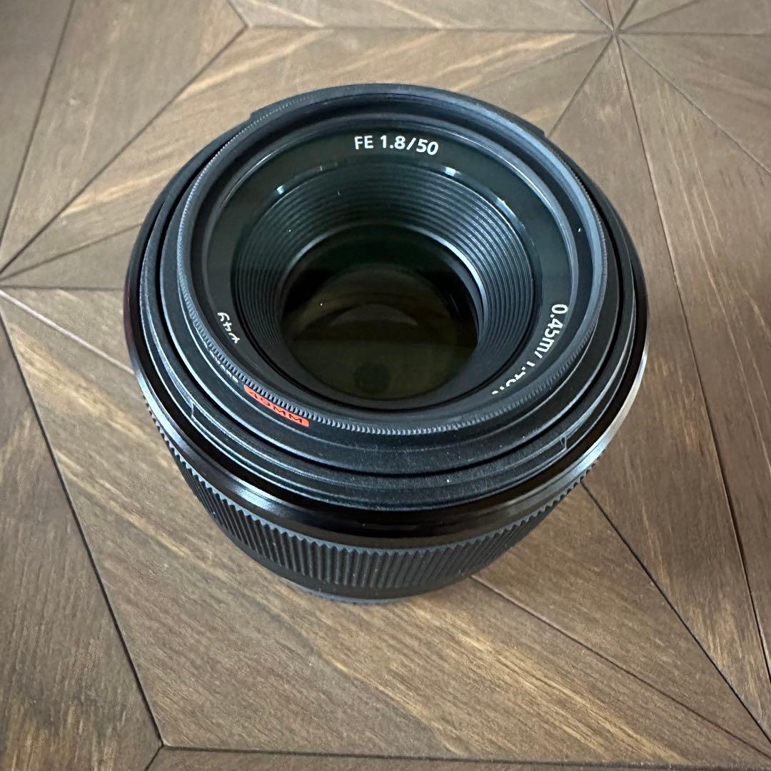 【美品】SONY Eマウント FE 50mm F1.8 レンズ