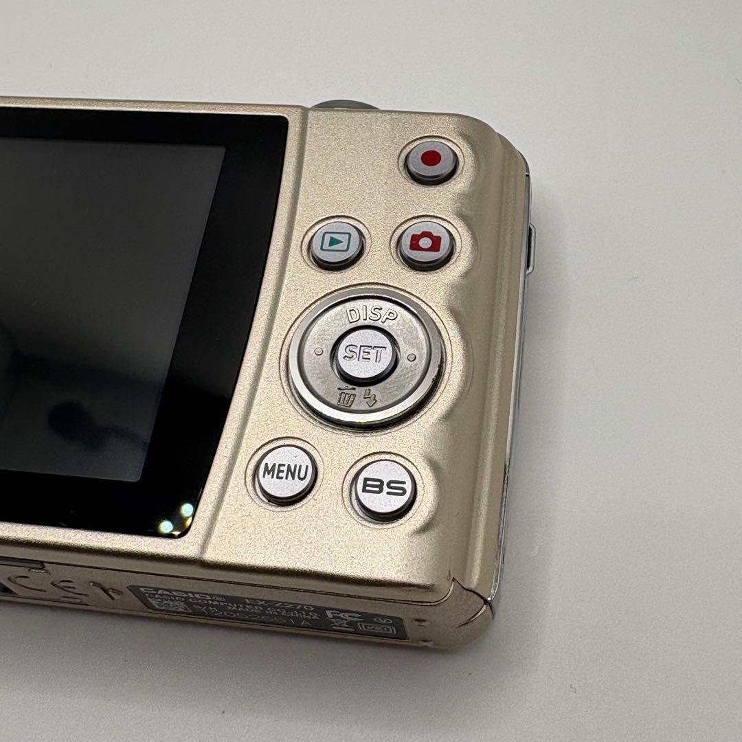 CASIO EXILIM EX-Z270 ゴールド コンパクトデジタルカメラ