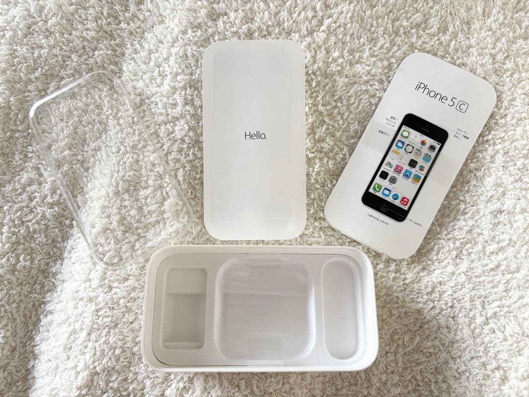 【美品】iphone 5c 白 32GB 本体 ケース