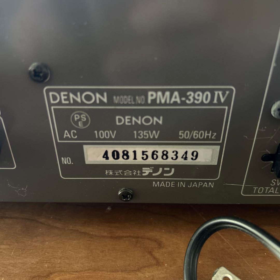 DENON PMA-390Ⅳ プリメインアンプ ジャンク品