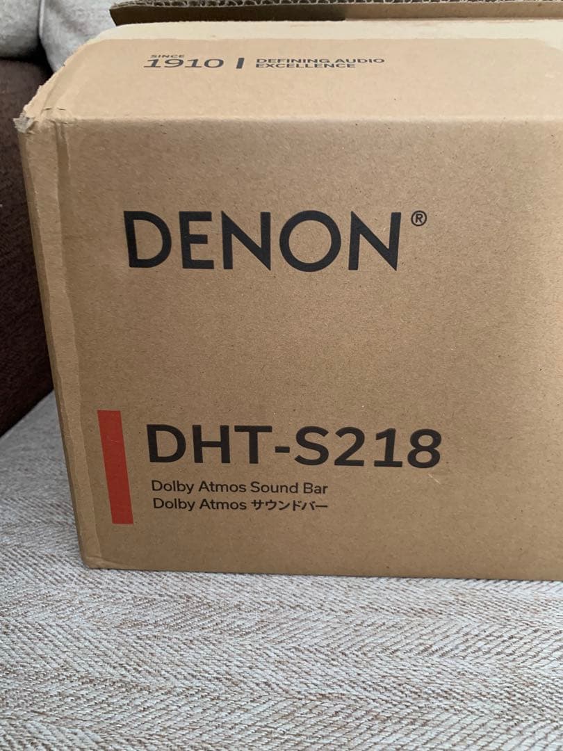 送料無料☆DENON DHT-S218 Dolby Atmos サウンドバー