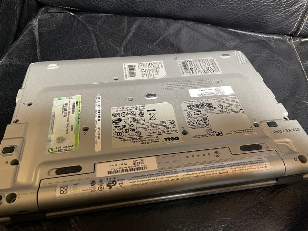 DELL win xp ノートPC LATITUDE X1