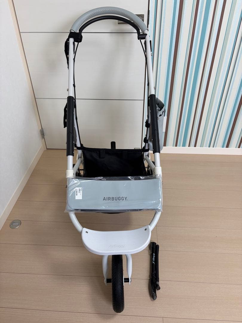 コット付属品は新品　エアバギーペットカート　DOME3 スモール　アースグレー