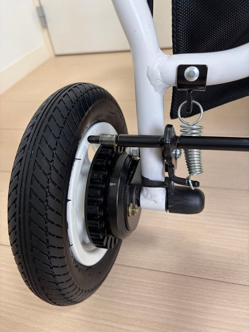 コット付属品は新品　エアバギーペットカート　DOME3 スモール　アースグレー