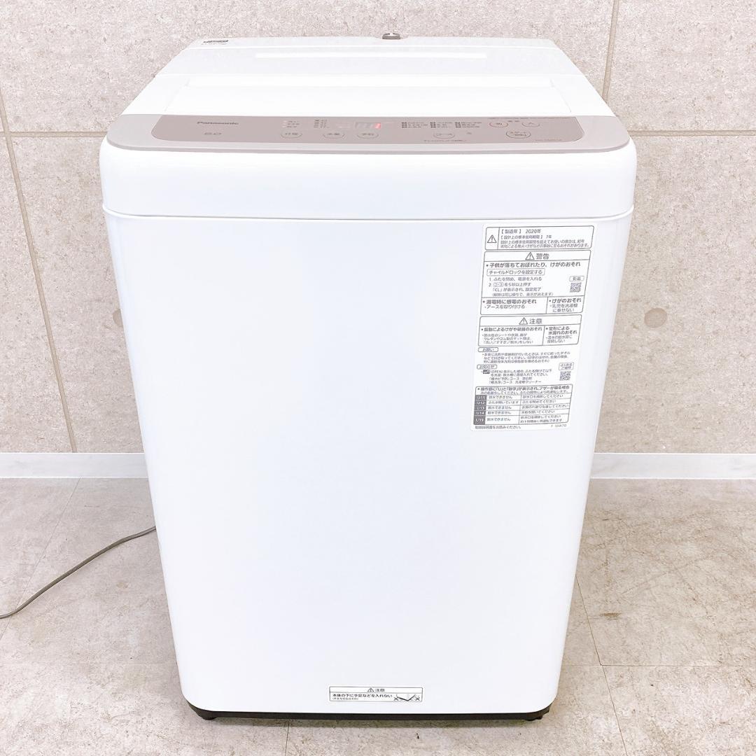 Panasonic 全自動洗濯機 6.0kg NA-F60B14 2020年製