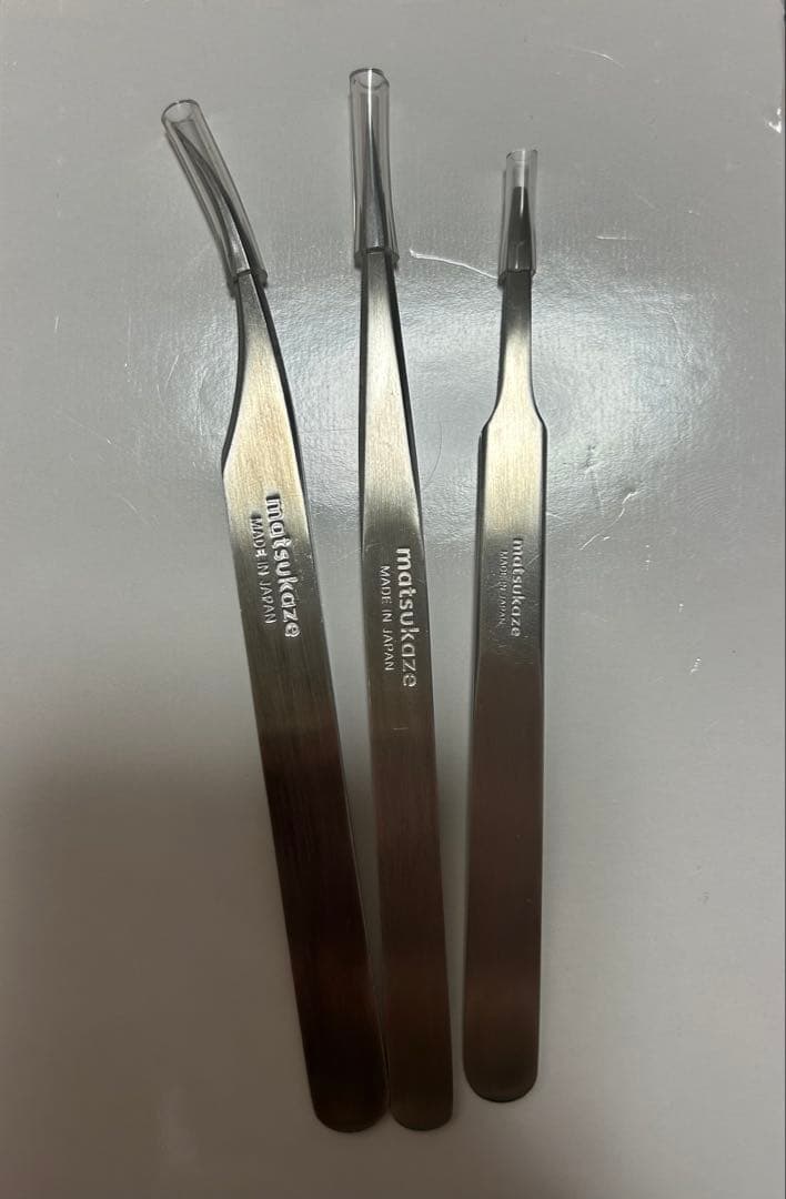 matsukaze ステンレス製ツイザー3本セット