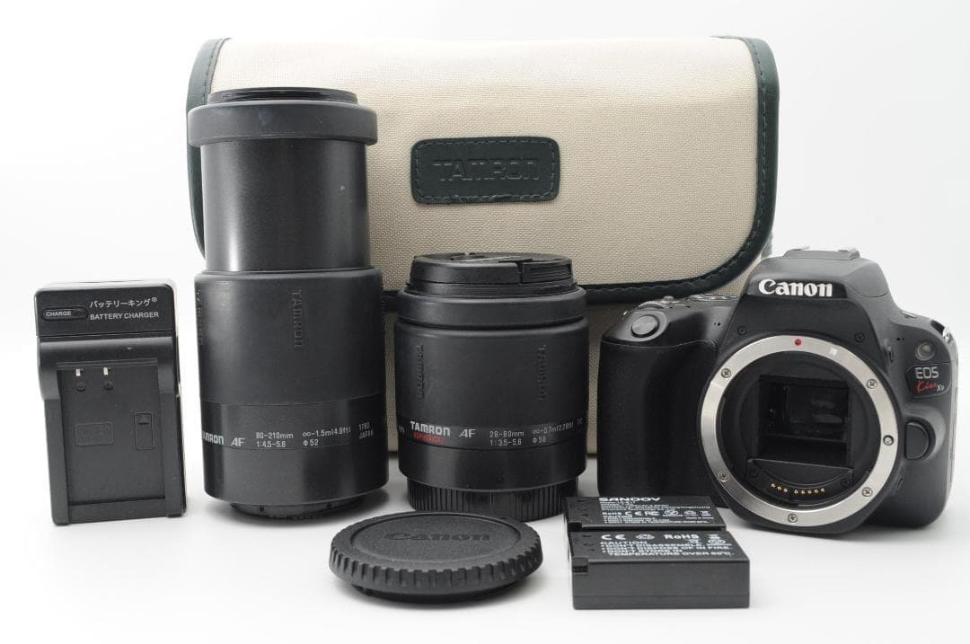 ▲美品▲新生活応援SALE▲ Canon EOS Kiss x9 ダブル
