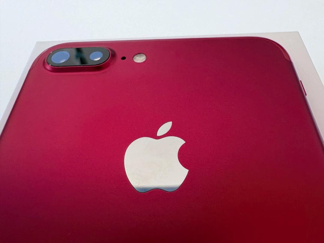 iPhone 7 Plus レッド 128GB + バッテリー「新品」