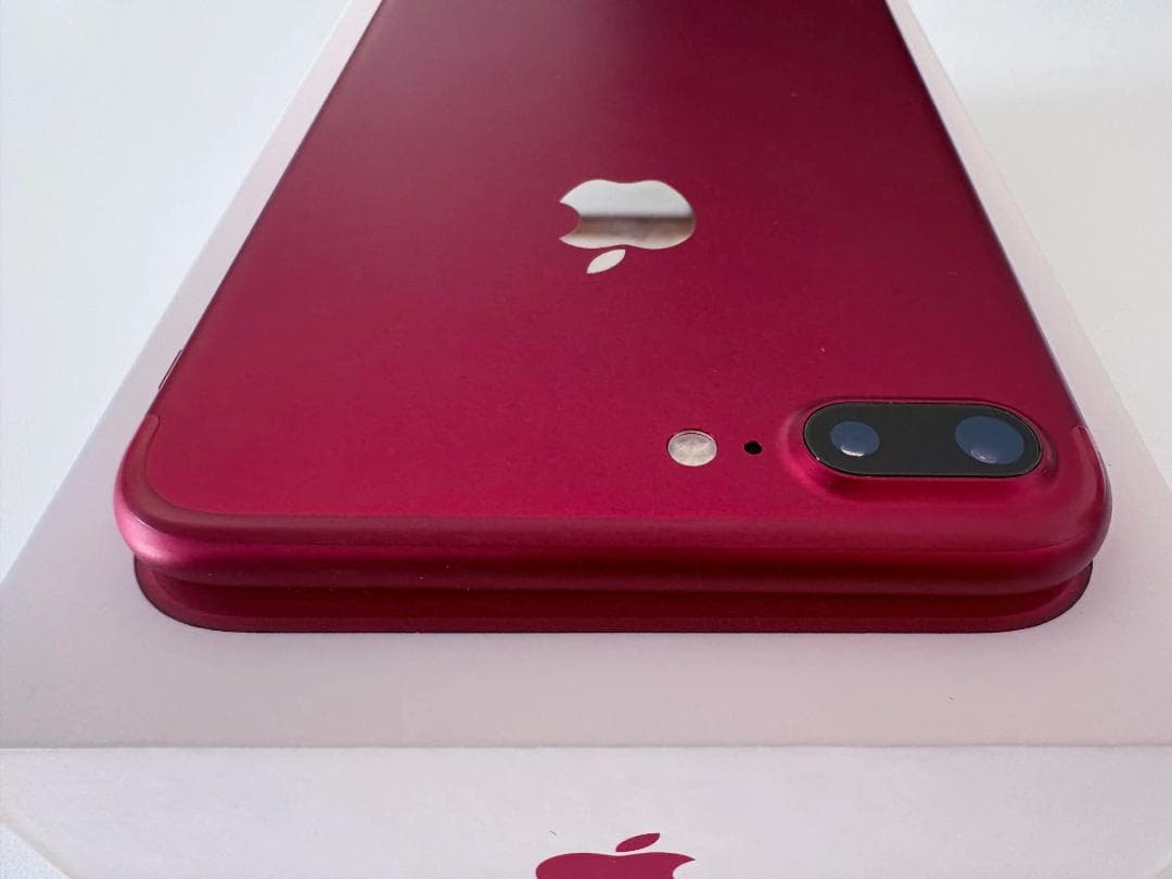 iPhone 7 Plus レッド 128GB + バッテリー「新品」