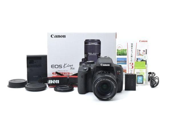 【ショット数わずか917回】Canon EOS Kiss X8i レンズキット