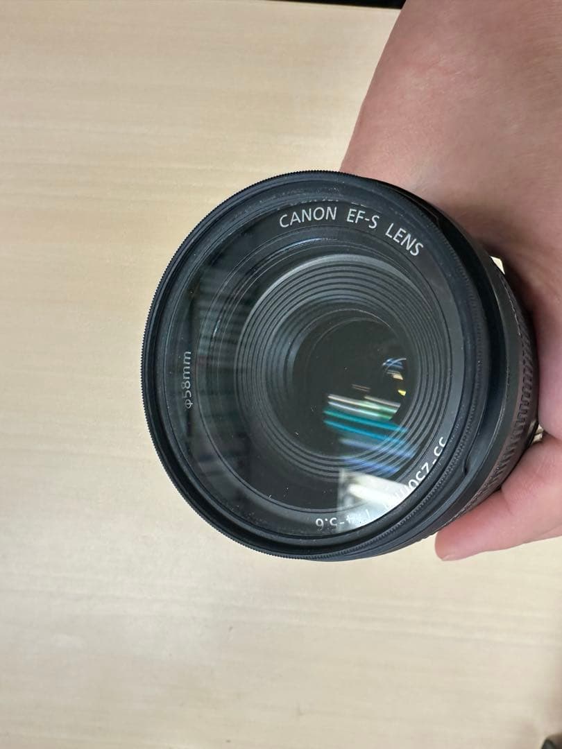 美品未使用に近いCanon EFS 55-250mm 0.85m/2.8ft
