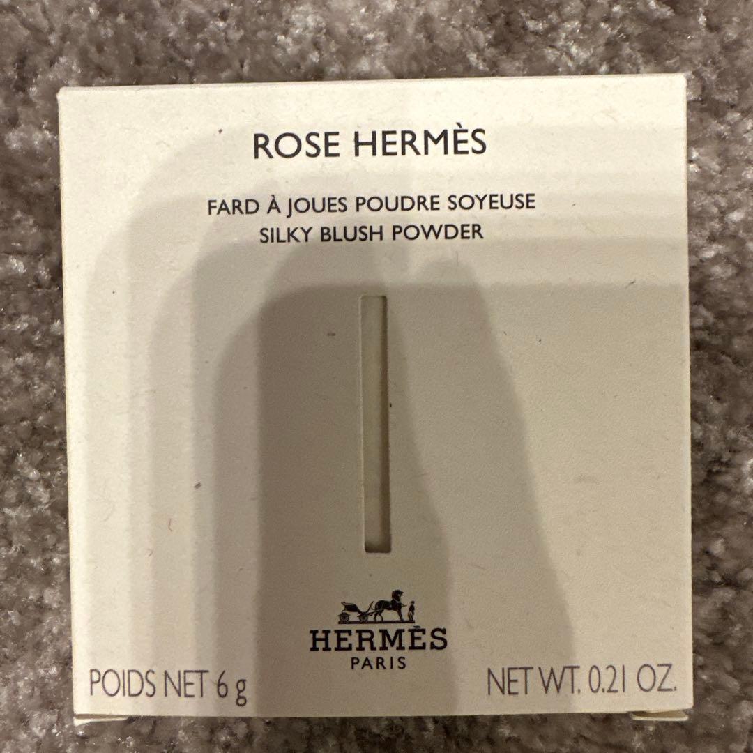 新品未開封HERMES チークカラー ローズエルメス 37