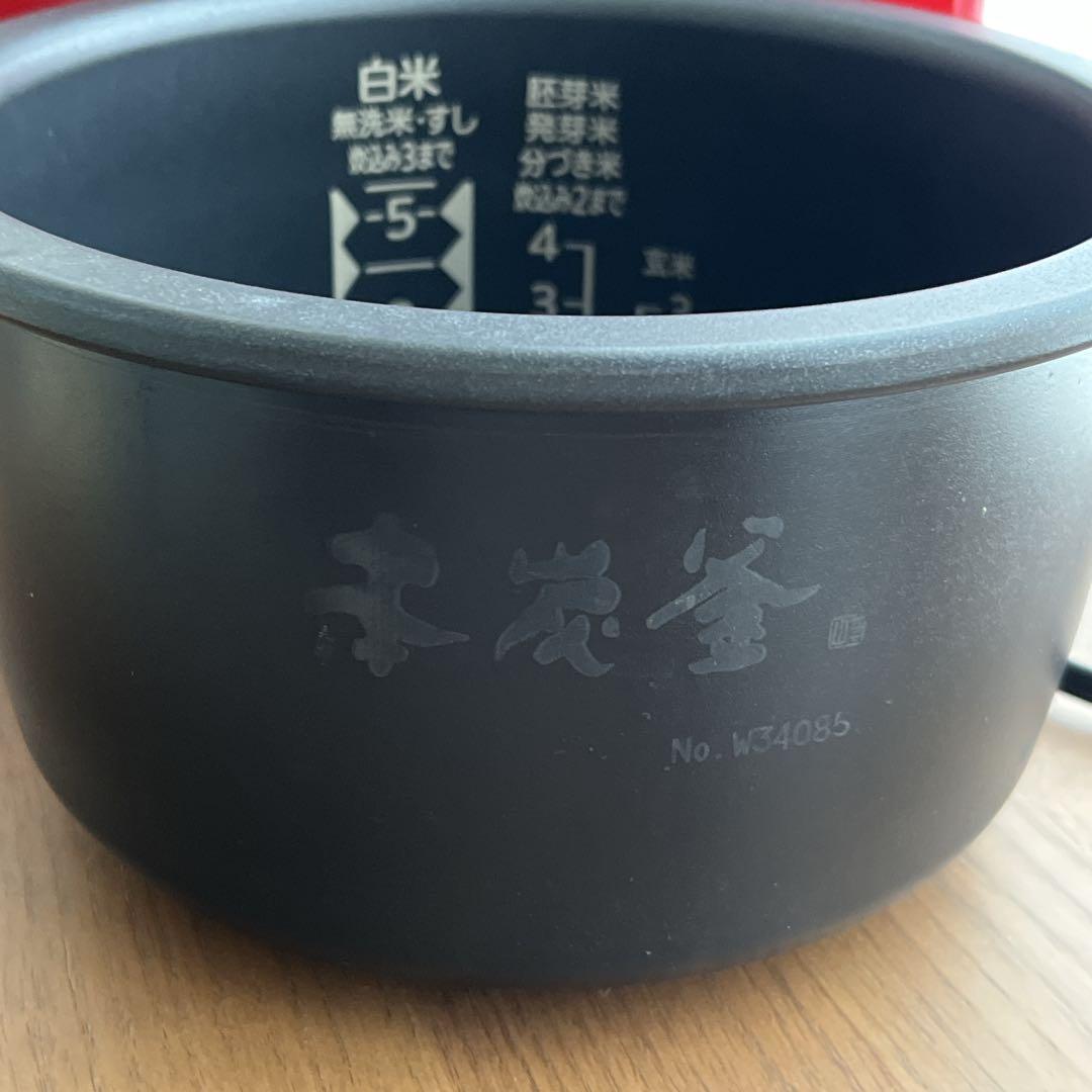 MITSUBISHI NJ-WX105J 赤 IH炊飯器