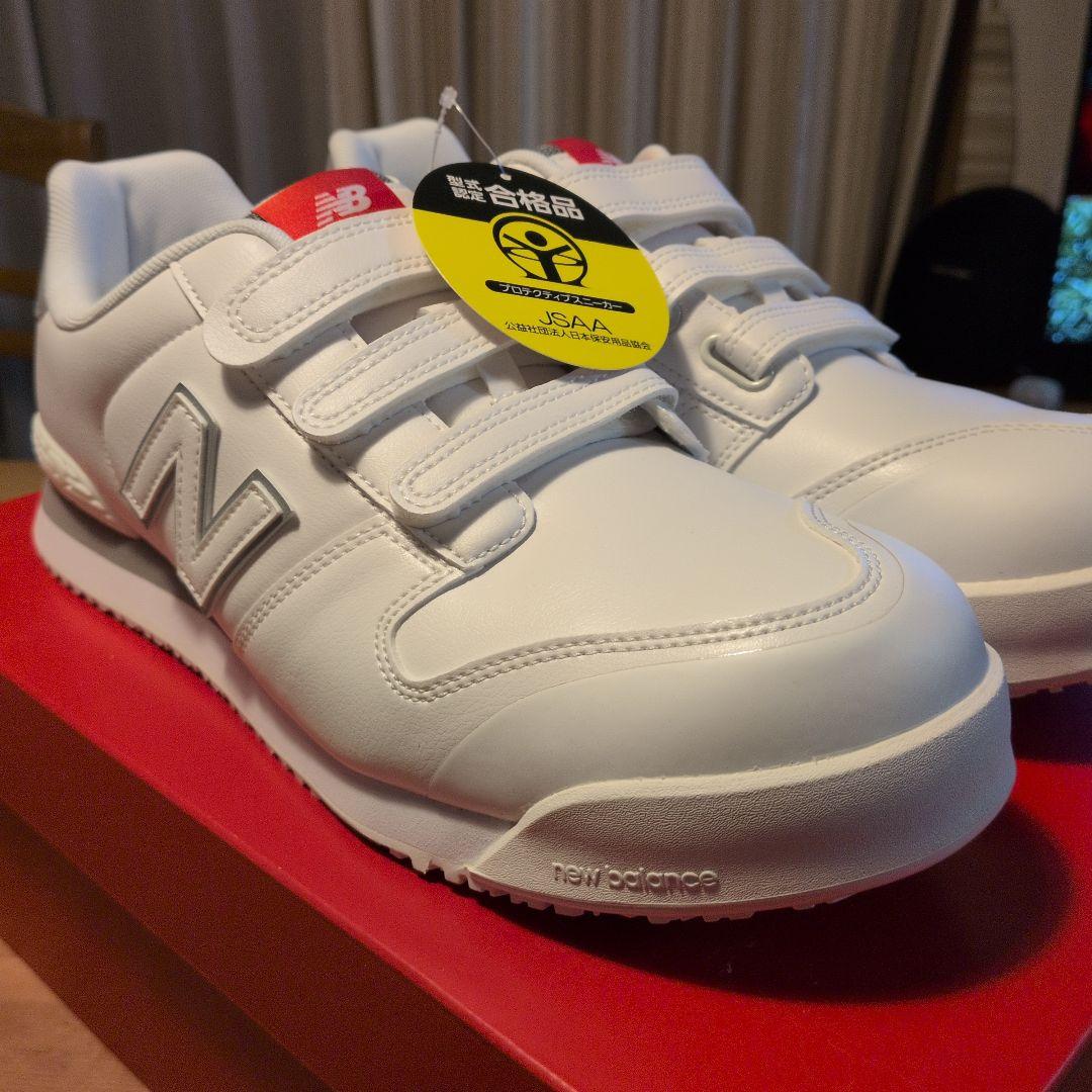 new balance NY-181 安全靴 27.5cm ホワイト