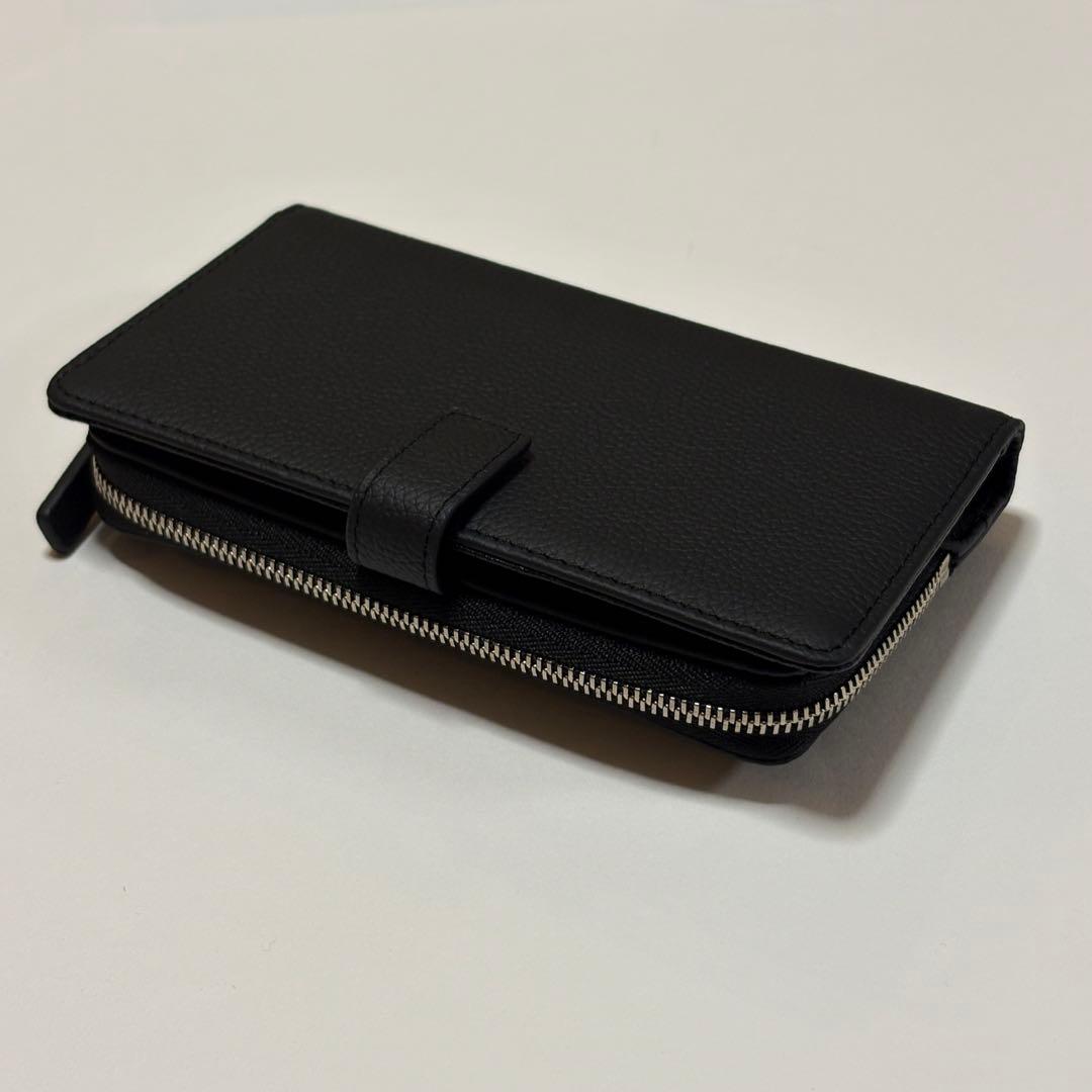 【新品未使用】デミュウDEMIU スマホケース ブラック マルチサイズ