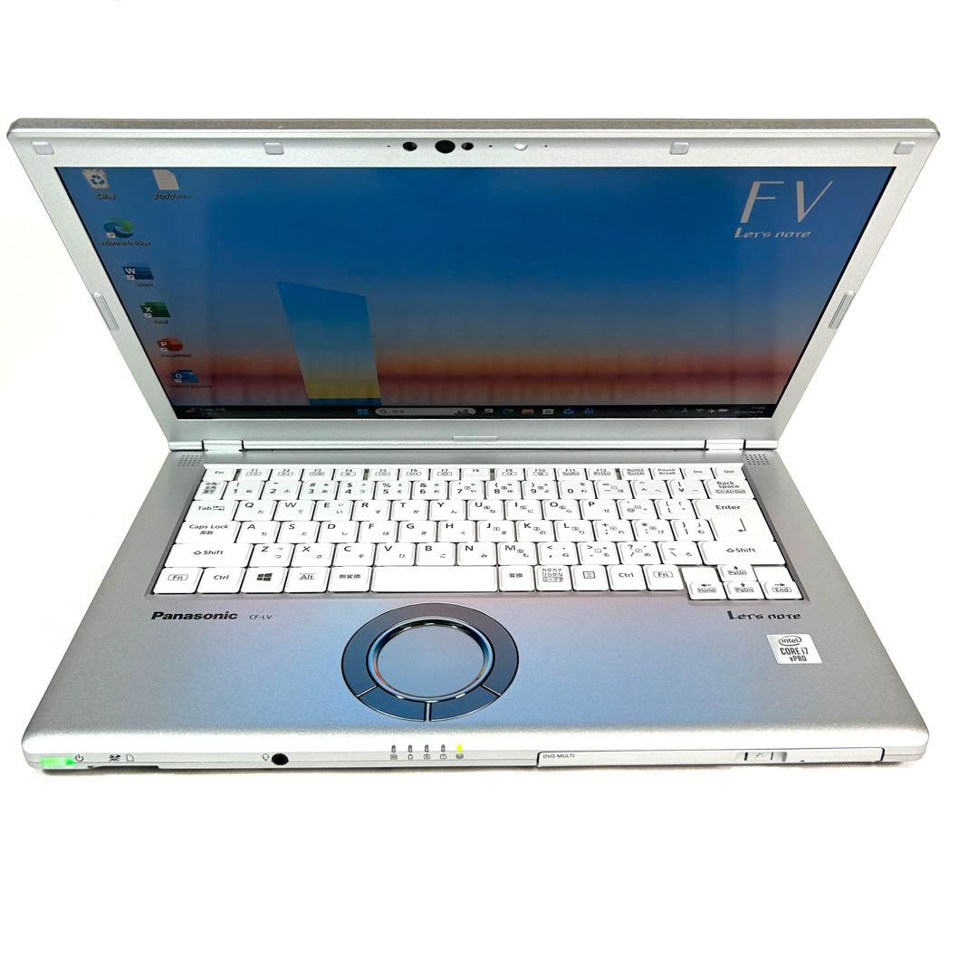 美品 Let's note LV9 i7 16GB DVD バッテリー超良好