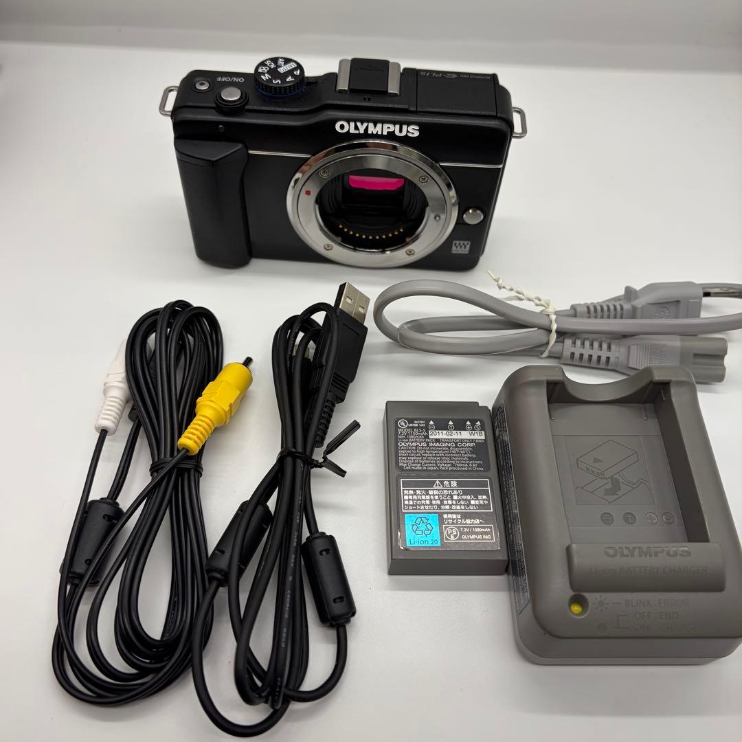 【美品】OLYMPUS PEN E-PL1s ミラーレス一眼 ショット数844回