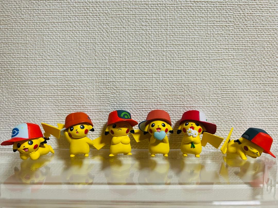 ピカチュウ フィギュア セット　団員ピカチュウ　モンコレ