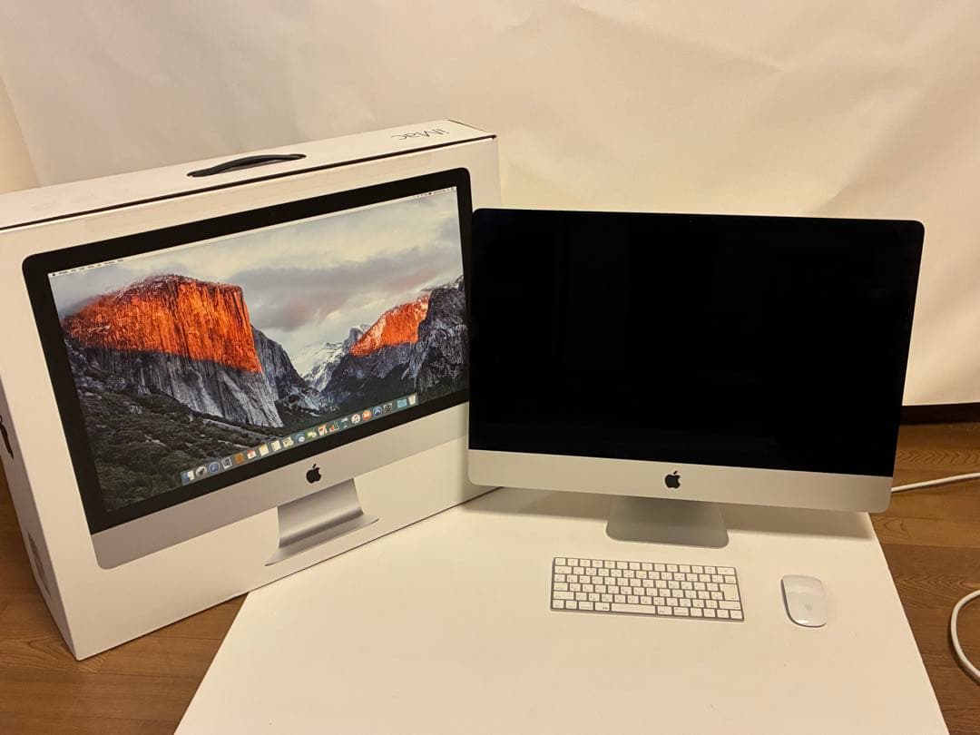 iMac27 Late2015 i7/32GB SSD快適 外付OK