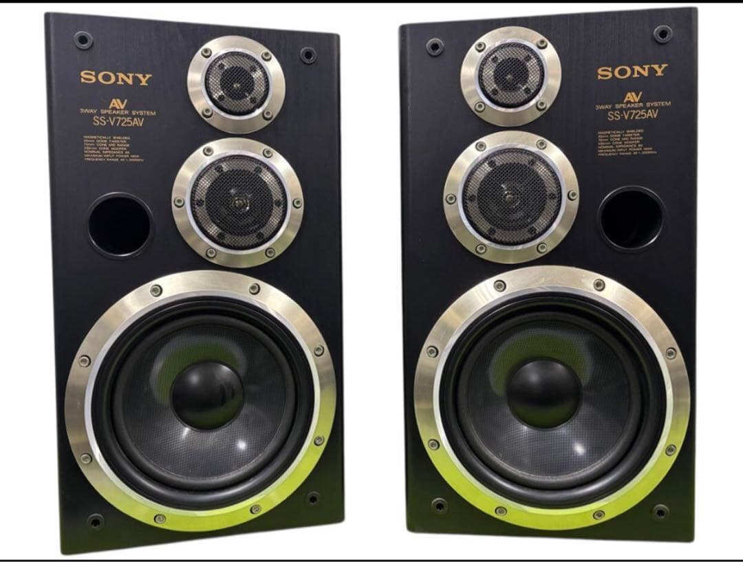 【中古】SONY SS-V725AV・3way スピーカー