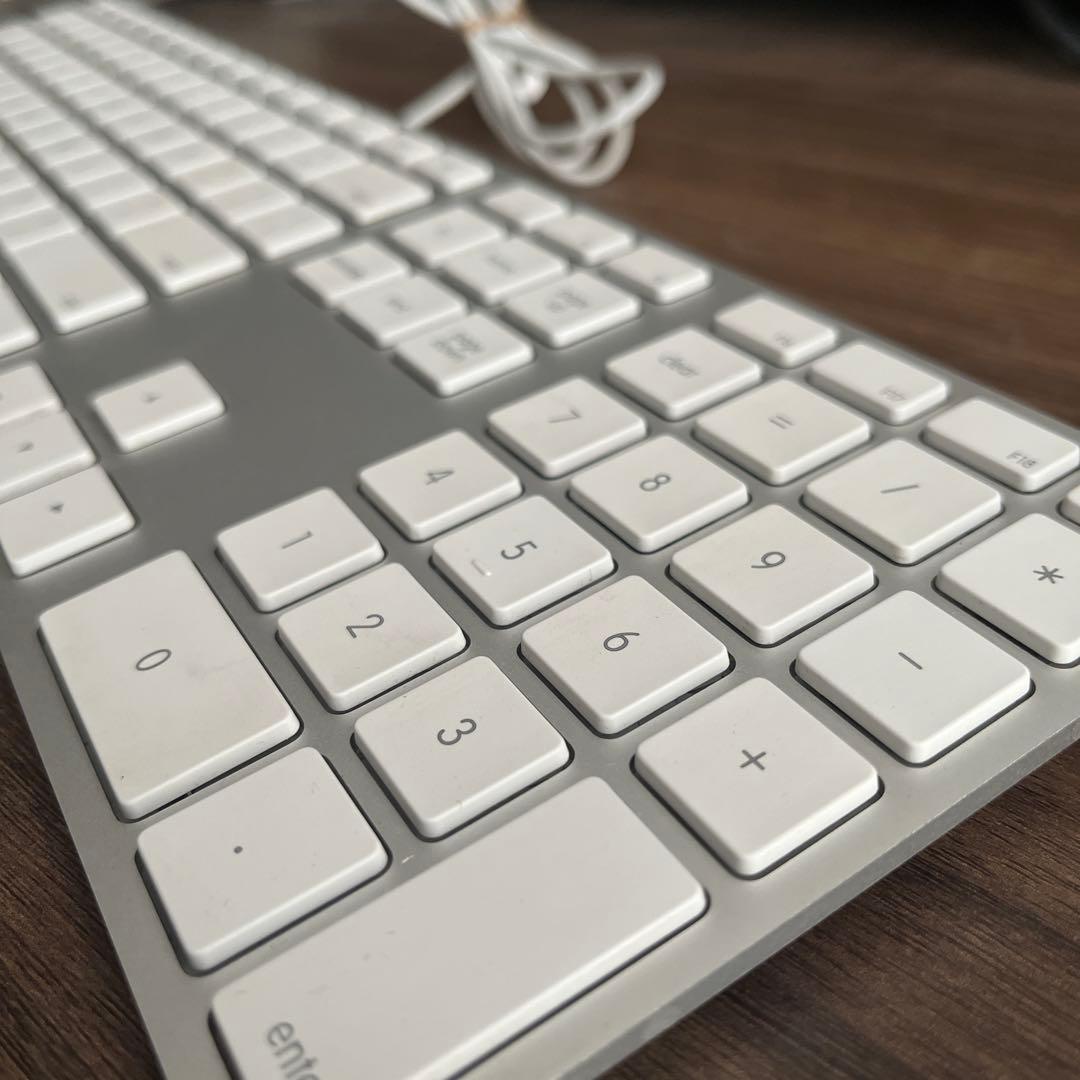【有線US配列】Apple 純正キーボード テンキー付き